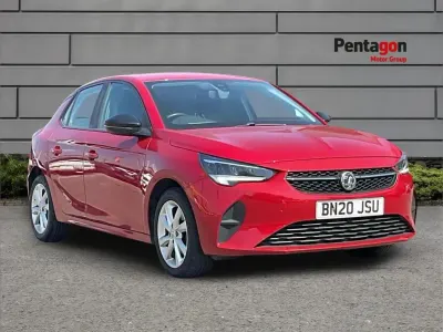 Used Vauxhall Corsa 73 HP (53 kW) 2020 Red Hatchback