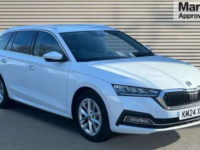 Used Skoda Octavia SE L 150 HP (110 kW) 2024 White Estate