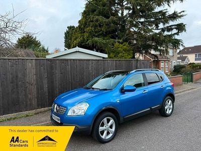 Used Nissan Qashqai N-TEC 110 HP (80 kW) 2009 Blue SUV