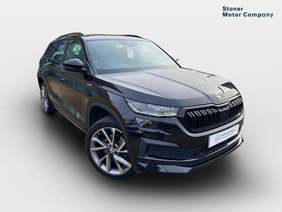 Used Skoda Kodiaq SportLine 150 HP (110 kW) 2022 Black SUV