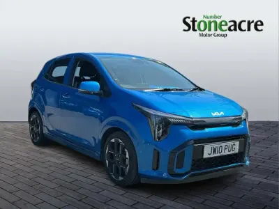 Used Kia Picanto GT-Line 62 HP (45 kW) 2025 Blue Hatchback