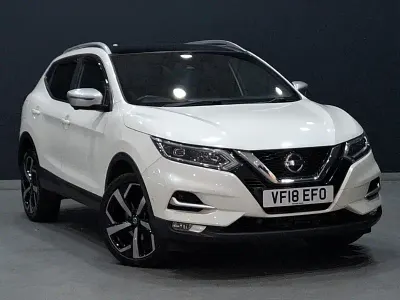 Used Nissan Qashqai 130 HP (95 kW) 2018 White SUV