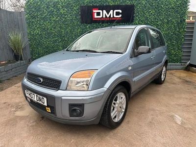 Used Ford Fusion Zetec 2007 Blue Hatchback