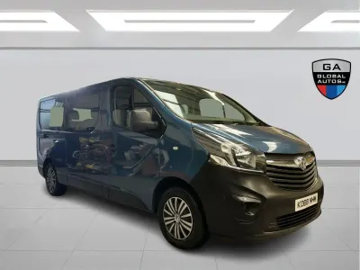 Used Vauxhall Vivaro 120 HP (88 kW) 2019 Blue MPV