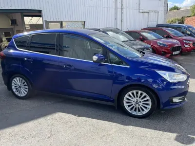Used Ford C-MAX Titanium 120 HP (88 kW) 2016 Blue MPV