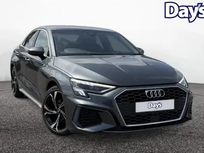 Used Audi A3 S-Line 150 HP (110 kW) 2021 Grey Sedan