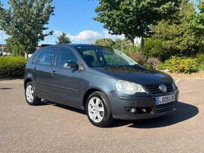 Used VW Polo Match 80 HP (58 kW) 2009 Grey Hatchback