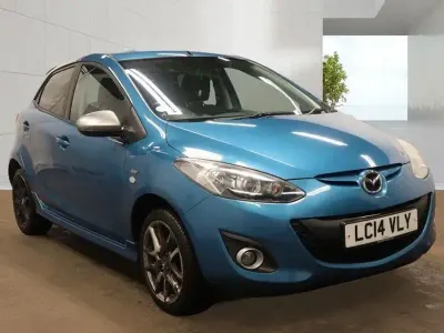 Used Mazda 2 Edition 84 HP (61 kW) 2014 Blue Hatchback