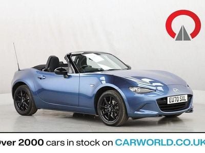 Blue Used 2020 Mazda MX5 Cabriolet | £13,997 (Fair price)