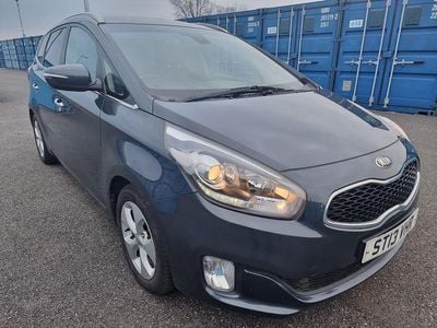 Used Kia Carens 2013 Blue MPV