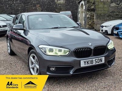 Used BMW 116 Comfort Edition 116 HP (85 kW) 2018 Grey Hatchback