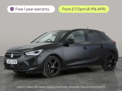 Used Vauxhall Corsa 75 HP (55 kW) 2023 Black Hatchback