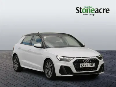 Used Audi A1 S-Line 108 HP (79 kW) 2023 White SUV