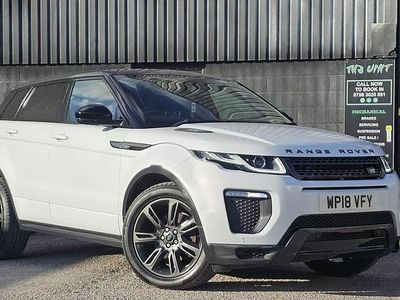 Used Land Rover Range Rover evoque Landmark 2018 White SUV