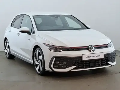 Used VW Golf VIII GTI 265 HP (194 kW) 2024 White Hatchback