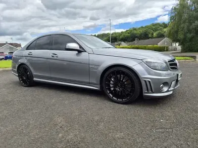 Used Mercedes C63 AMG AMG 2008 Silver Sedan