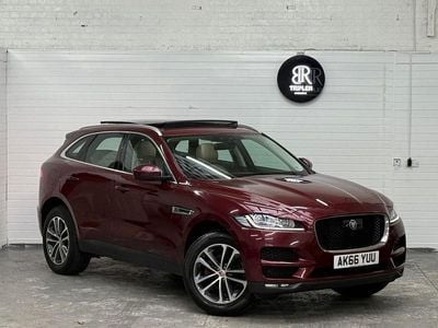 Used Jaguar F-Pace Portfolio 2017 Red SUV