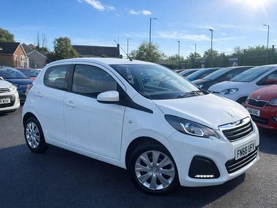 White Used 2018 Peugeot 108 Active Hatchback | £6,295 (Fair price)