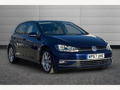 Used VW Golf VII GT 150 HP (110 kW) 2017 Blue Hatchback