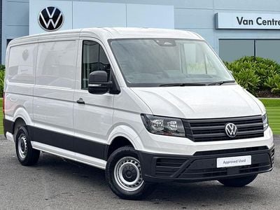 White New 2025 VW Crafter Van | £33,991 (Super price)