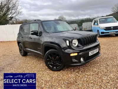 Begagnad Jeep Renegade Night Eagle 120 HK (88 kW) 2019 Svart SUV