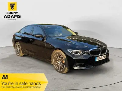 Used BMW 320 Sport Line 2020 Black Sedan