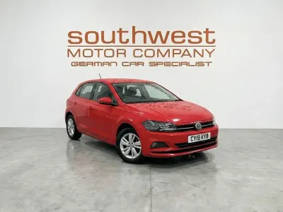 Used VW Polo Edition 65 HP (47 kW) 2019 Red Hatchback