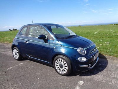 Blue Used 2021 Fiat 500 Dolcevita Hatchback | £9,750 (Fair price)