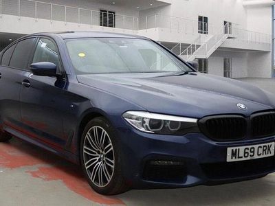 Used BMW 520 M Sport 2019 Blue Sedan