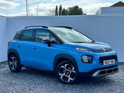 Used Citroën C3 Aircross Feel 110 HP (80 kW) 2017 Blue SUV