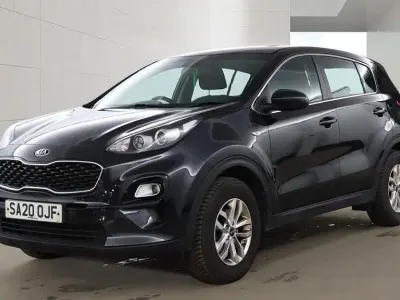 Used Kia Sportage 130 HP (95 kW) 2020 Black SUV