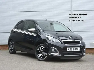 Used Peugeot 108 Collection 72 HP (52 kW) 2020 Black Hatchback