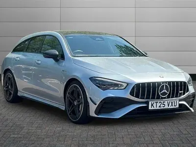 Käytetty Mercedes CLA35 AMG Premium Plus 306 HP (225 kW) 2025 Hopea Farmari