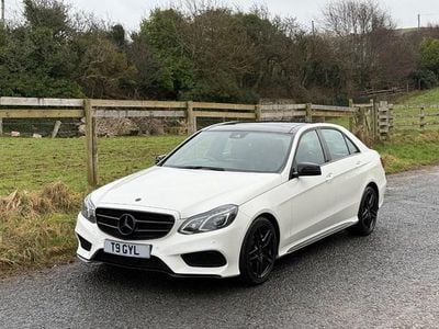 White Used 2016 Mercedes E350 Premium Sedan | £12,995 (Fair price)
