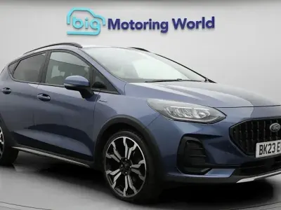 Used Ford Fiesta Active X 125 HP (91 kW) 2023 Blue Hatchback