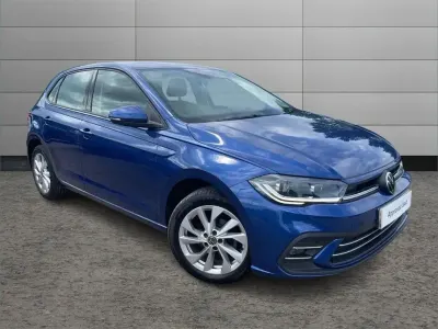 Used VW Polo Style 94 HP (69 kW) 2023 Blue Hatchback