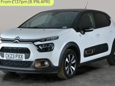 Begagnad Citroën C3 PureTech 83 HK (61 kW) 2023 Vit Halvkombi