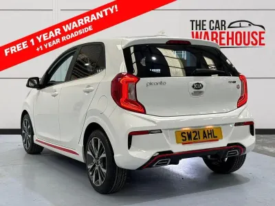 Second-hand Kia Picanto GT-Line 67 CP (49 kW) 2021 Alb Hatchback