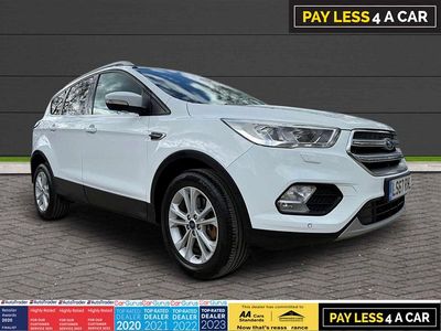 Used Ford Kuga Titanium 150 HP (110 kW) 2017 White SUV