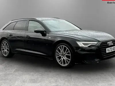 Used Audi A6 Black Edition 204 HP (150 kW) 2022 Black Estate