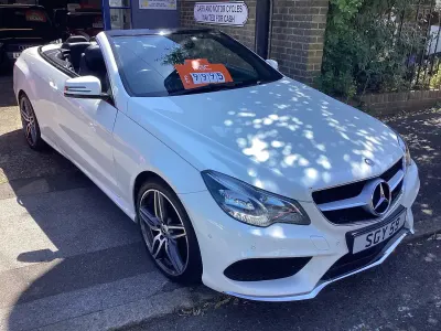 Used Mercedes E250 AMG 2013 White Cabriolet