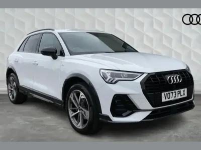 Used Audi Q3 Black Edition 150 HP (110 kW) 2023 White SUV