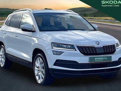 White Used 2018 Skoda Karoq SE L SUV | £14,901 (Fair price)