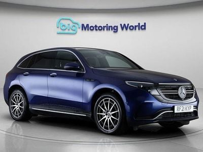 Blue Used 2021 Mercedes EQC400 AMG line SUV | £20,100 (Good price)
