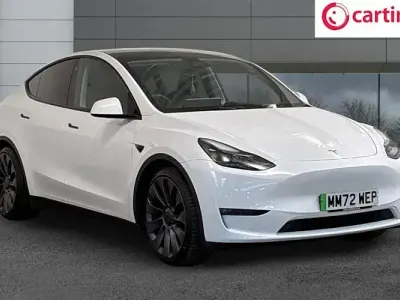 Used Tesla Model Y Performance 317 kW (432 HP) 2022 White SUV