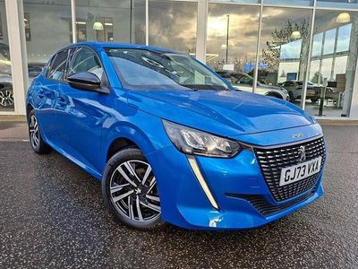 Used Peugeot 208 Allure+ 99 HP (72 kW) 2023 Blue Hatchback