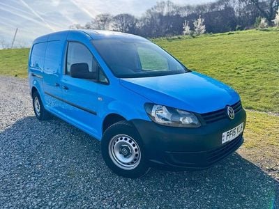 Used VW Caddy Startline 102 HP (75 kW) 2015 Blue MPV