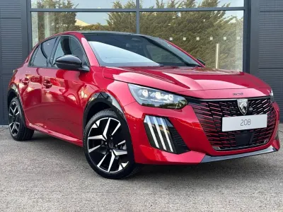 New Peugeot 208 Premium 144 HP (105 kW) 2026 Elixir red Hatchback