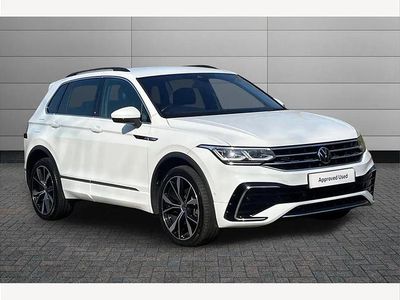 Used VW Tiguan R-line 150 HP (110 kW) 2022 White SUV