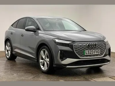 Used Audi Q4 e-tron S-Line 150 kW (204 HP) 2023 Grey SUV